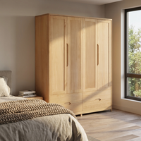 Nest 4D Solid Wood Wardrobe