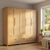 Nest 5D Solid Wood Wardrobe
