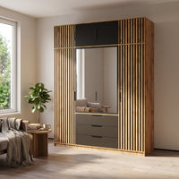 Bali Lux 4D Wardrobe with Extension