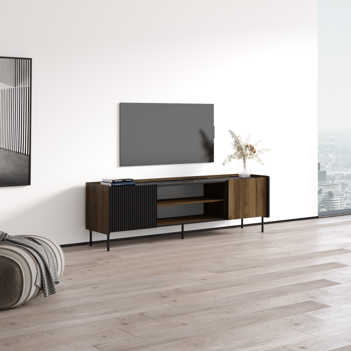Brandy 180 TV Stand - Meble Furniture