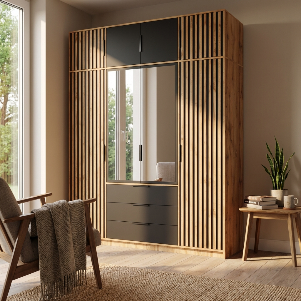 Bali Lux 4D Wardrobe with Extension