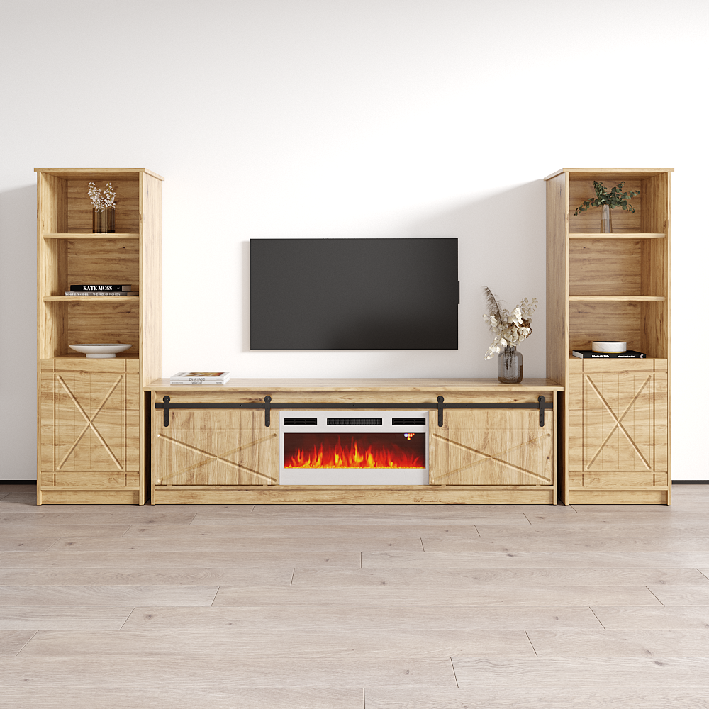Granero WH-EF Fireplace Entertainment Center - Meble Furniture