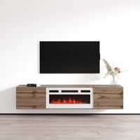 Baja WH-EF Floating Fireplace TV Stand - Meble Furniture