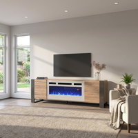Woody WH-EF Fireplace TV Stand
