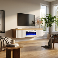 Knoxville WH-EF Floating Fireplace TV Stand