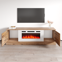 Carmen WH-EF Fireplace TV Stand - Meble Furniture