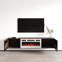 Baja WH-EF Floating Fireplace TV Stand - Meble Furniture
