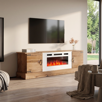 Carmen WH-EF Fireplace TV Stand