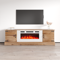 Carmen WH-EF Fireplace TV Stand - Meble Furniture