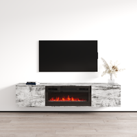 Baja BL-EF Floating Fireplace TV Stand - Meble Furniture