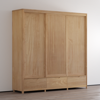 Nest 3D Solid Wood Wardrobe
