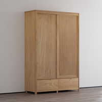 Nest 2D Solid Wood Wardrobe