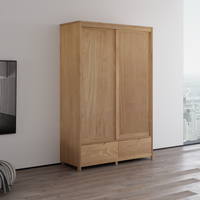 Nest 2D Solid Wood Wardrobe