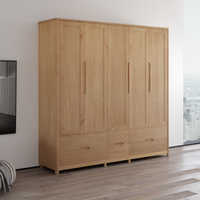 Nest 5D Solid Wood Wardrobe