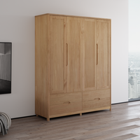 Nest 4D Solid Wood Wardrobe