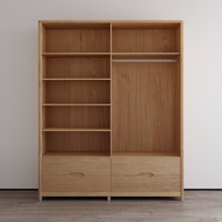 Nest 4D Solid Wood Wardrobe