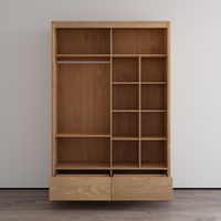 Nest 2D Solid Wood Wardrobe