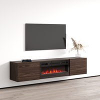 Baja BL-EF Floating Fireplace TV Stand - Meble Furniture