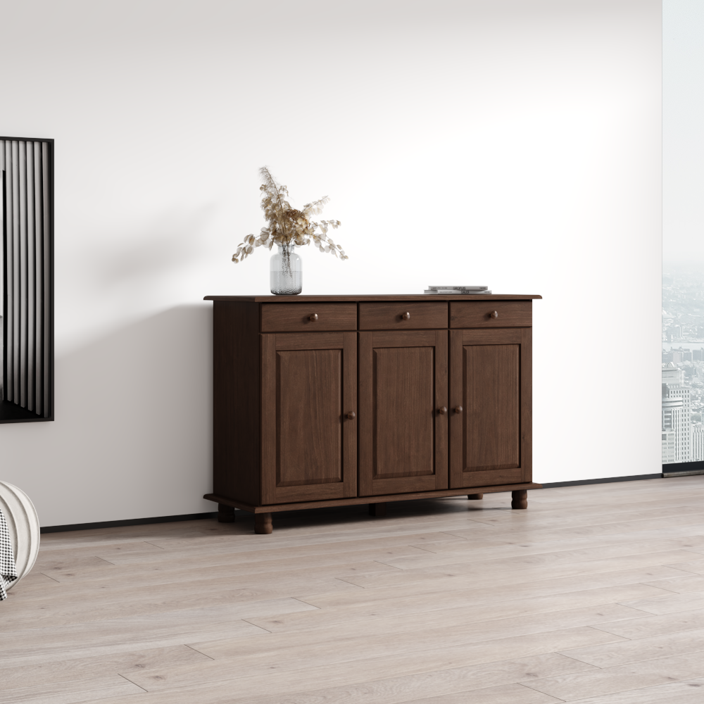 Rubi 3D Solid Wood Sideboard