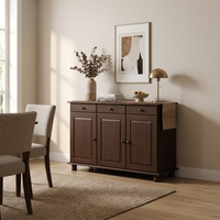 Rubi 3D Solid Wood Sideboard