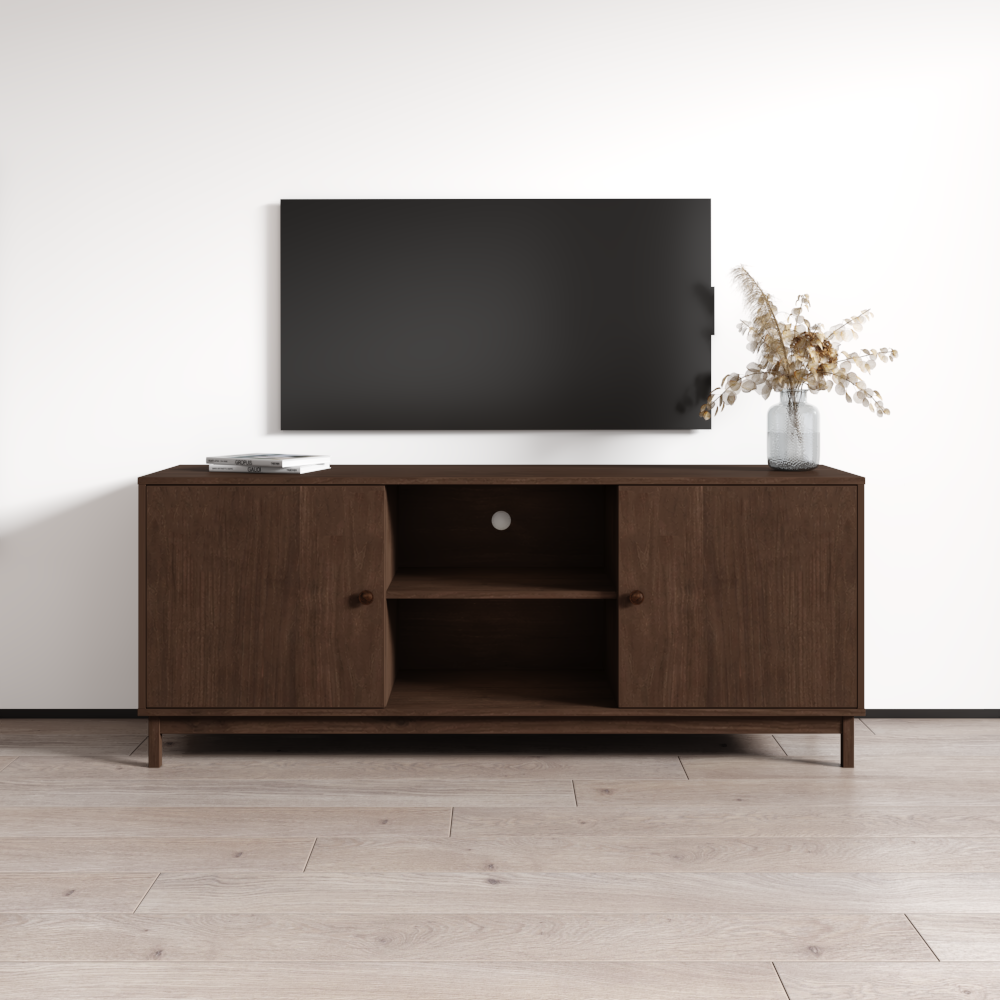 Essencia 2D Solid Wood TV Stand
