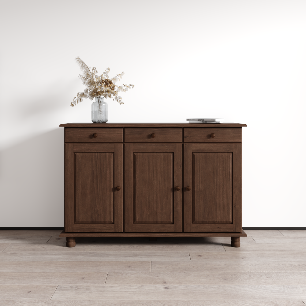 Rubi 3D Solid Wood Sideboard