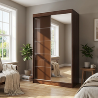 Aria 2D Wardrobe with Mirror