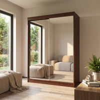 Aria 2D Wardrobe with All Mirror