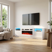 York WH02 Fireplace TV Stand
