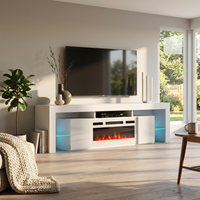 Soleo WH-EF Fireplace TV Stand