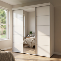 Aria 3D Wardrobe with Mirror