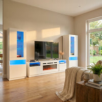 York WH02 Fireplace Entertainment Center