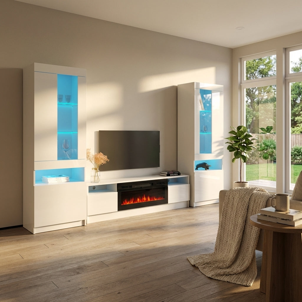 Duke BL-EF Fireplace Entertainment Center