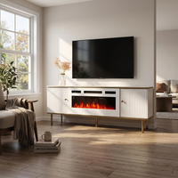 Camelia WH-EF Fireplace TV Stand