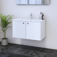 Avela 2D 80 Floating Bathroom Vanity - Meble Furniture