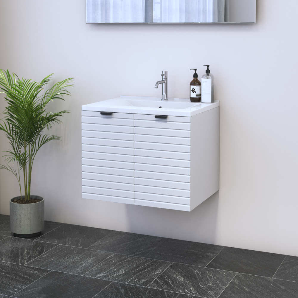 Capri 2D 60 Floating Bathroom Vanity - Meble Furniture