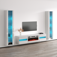 Metro WH-EF Floating Fireplace Entertainment Center - Meble Furniture