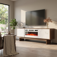 Gram WH-EF Fireplace TV Stand