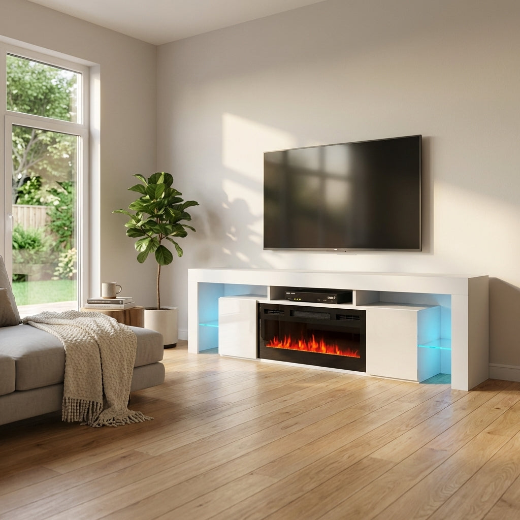 Soleo BL-EF Fireplace TV Stand