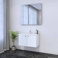 Avela 2D 80 Floating Bathroom Vanity - Meble Furniture