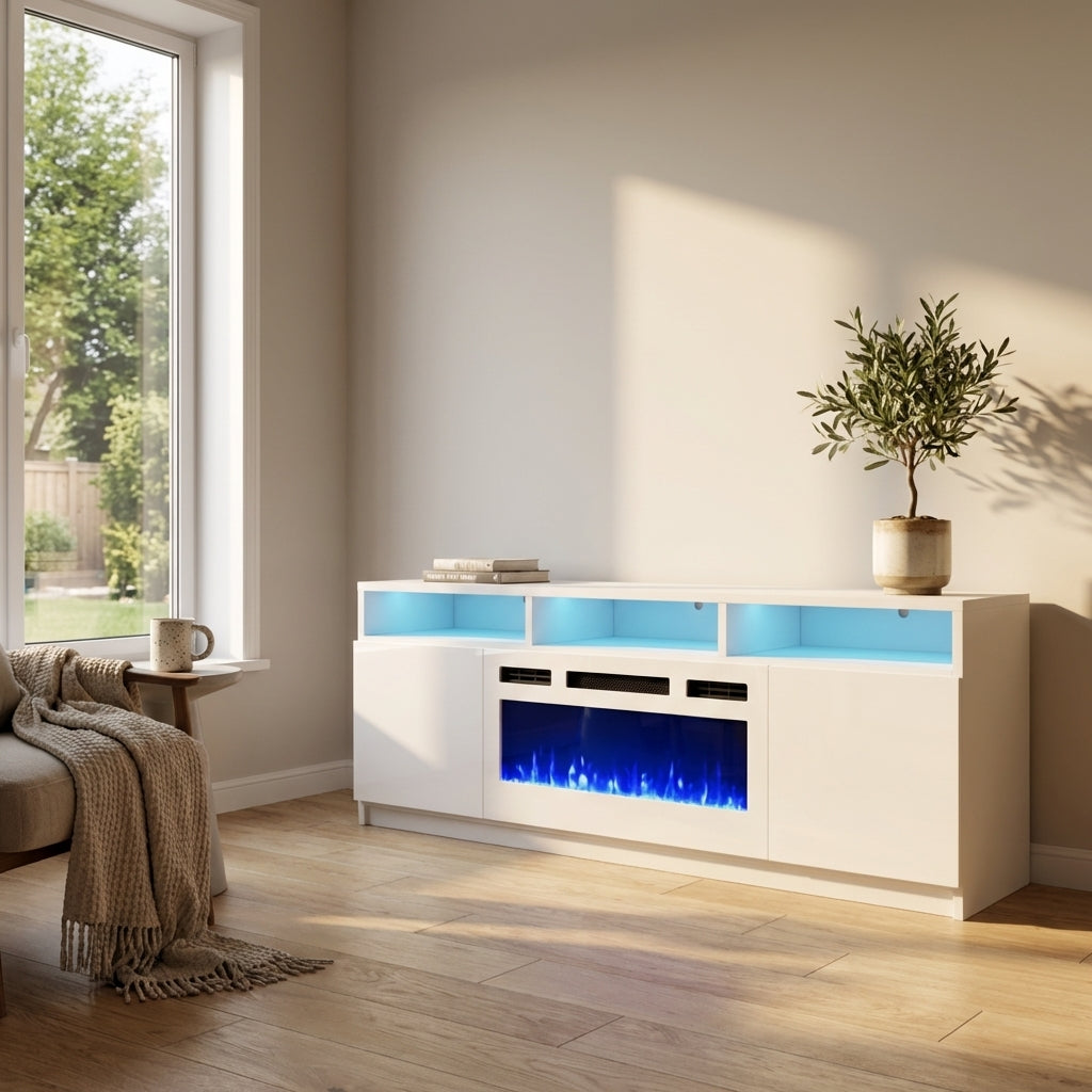 Reno WH05 Fireplace TV Stand