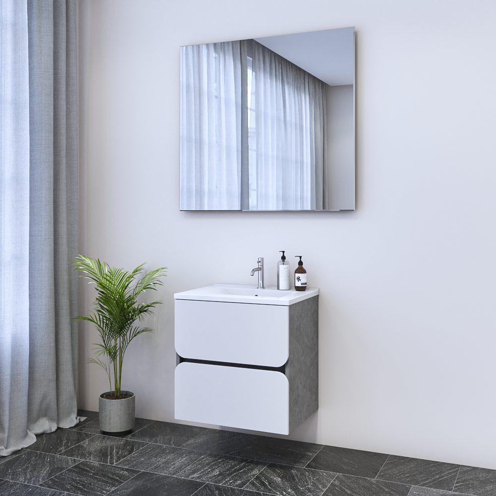 Azurro 2S 60 Floating Bathroom Vanity - Meble Furniture
