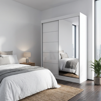 Aria 2D Wardrobe with Mirror