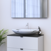 29 Inch Ceramic Vessel Sink - Meble Furniture