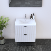 Nicole 2S 60 Floating Bathroom Vanity - Meble Furniture