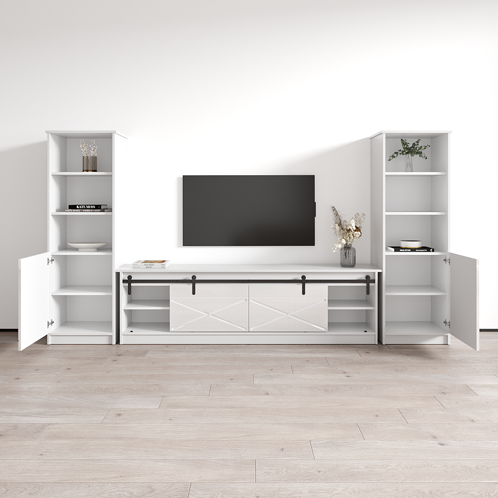 Granero WH-EF Fireplace Entertainment Center - Meble Furniture