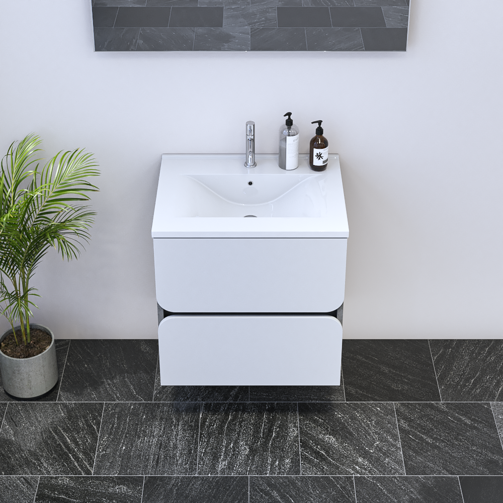 Azurro 2S 60 Floating Bathroom Vanity - Meble Furniture