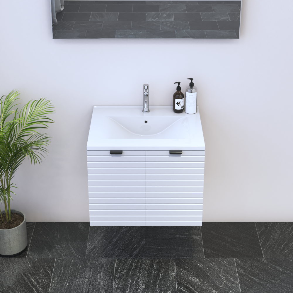 Capri 2D 60 Floating Bathroom Vanity - Meble Furniture