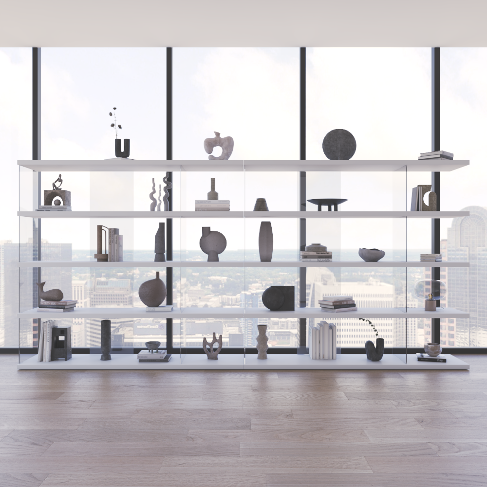 Gravity 2X Bookcase - Meble Furniture