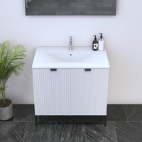 Nicole 2D 80 Floating Bathroom Vanity - Meble Furniture